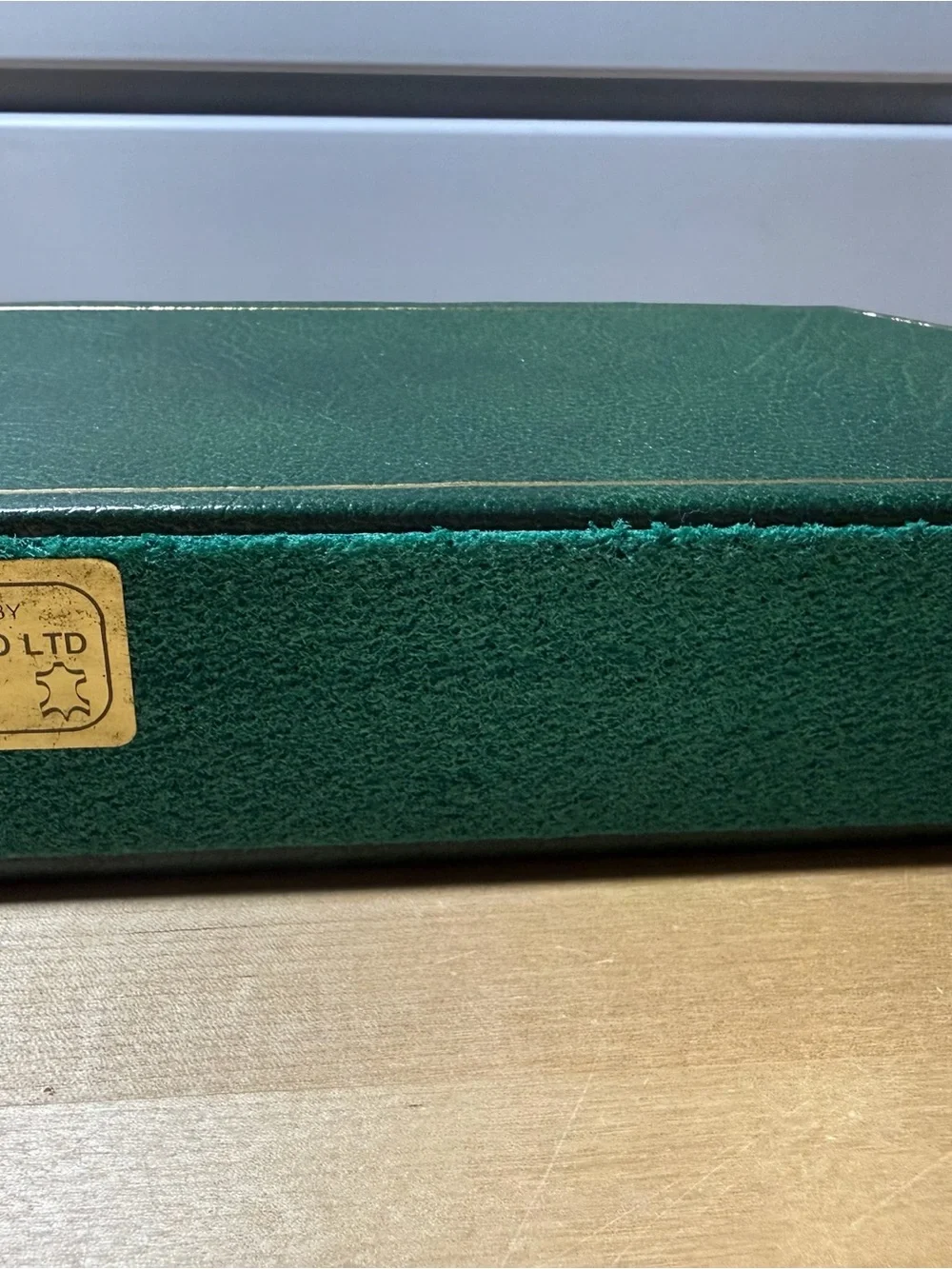 VTG FRED REES & CO LTD OF ENGLAND letter holder and rocking ink blotter